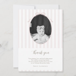 Carte de remerciements photo Silly Goose