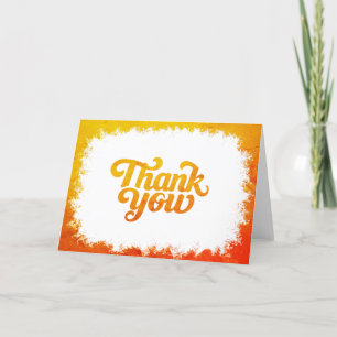 Carte de remerciements photo unique