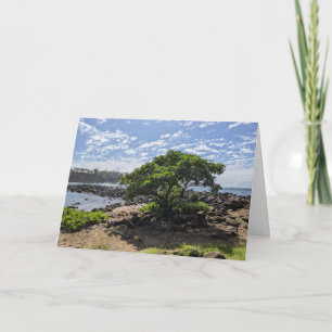 Carte De Remerciements Photographie de paysage naturel hawaïen