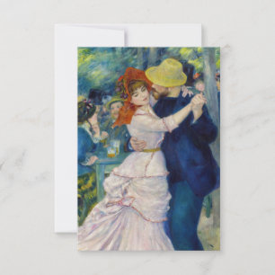 Carte De Remerciements Pierre-Auguste Renoir - Danse à Bougival