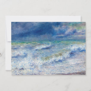 Carte De Remerciements Pierre-Auguste Renoir - La mer
