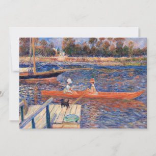 Carte De Remerciements Pierre-Auguste Renoir - La Seine à Argenteuil