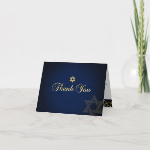 Carte De Remerciements PixDezines classique mitzvah merci/DO-IT-YOURSELF