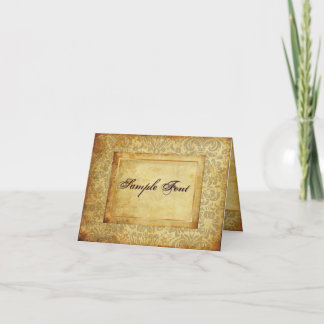 Carte De Remerciements PixDezines vintage fedora damas/DIY polices+couleu