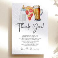 Pizza Brews et Diapers aussi ! Baby shower