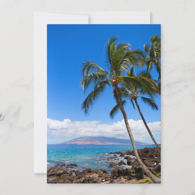 Carte De Remerciements Plages tropicales | Maui Hawaii (Devant)