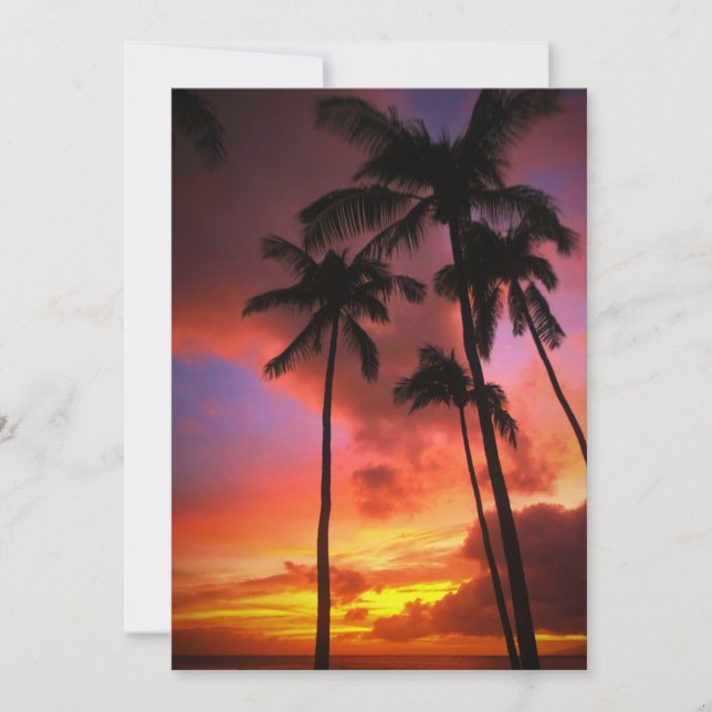 Carte De Remerciements Plages tropicales | Maui Hawaii (Devant)