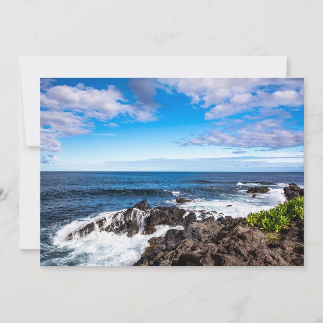 Carte De Remerciements Plages tropicales | Parc national de Haleakala Mau (Devant)