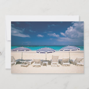Carte De Remerciements Plages tropicales Plage tropicale Anguilla