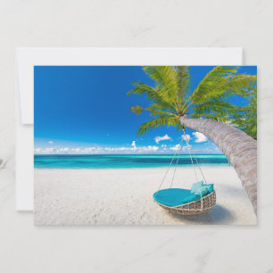 Carte De Remerciements Plages tropicales Tourisme tropical