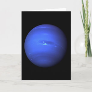 Carte De Remerciements Planète Neptune
