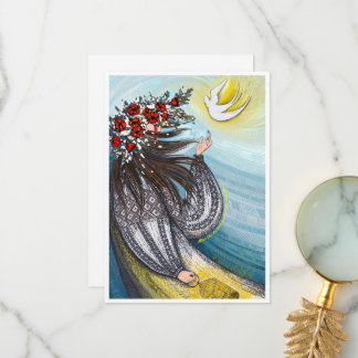 Carte de remerciements plat