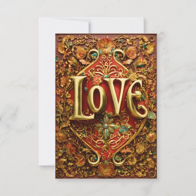 Carte de remerciements plat (Devant)