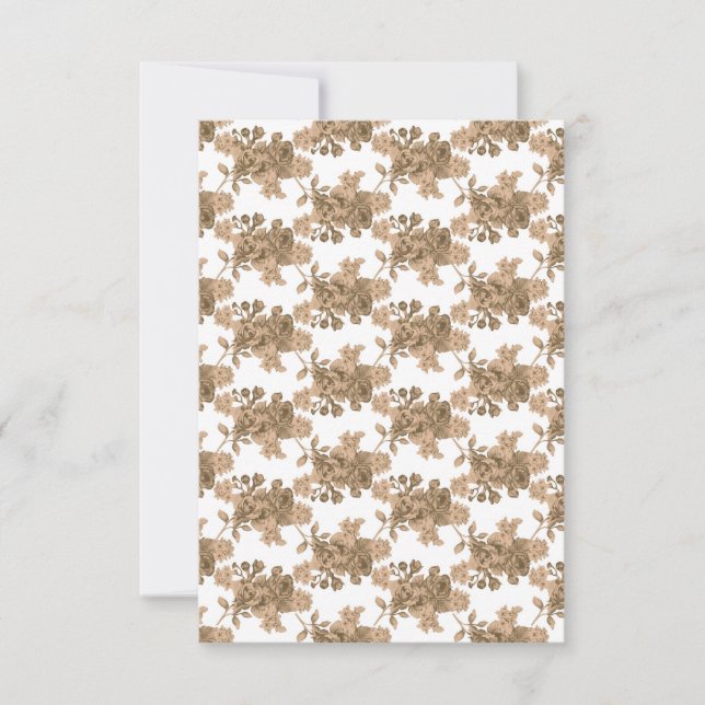 Carte de remerciements plat (Devant)