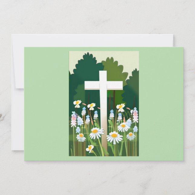 Carte de remerciements plat (Devant)