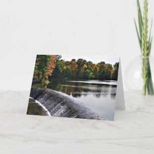 Carte de remerciements pliée