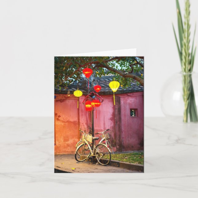 Carte de remerciements pliée (Devant)