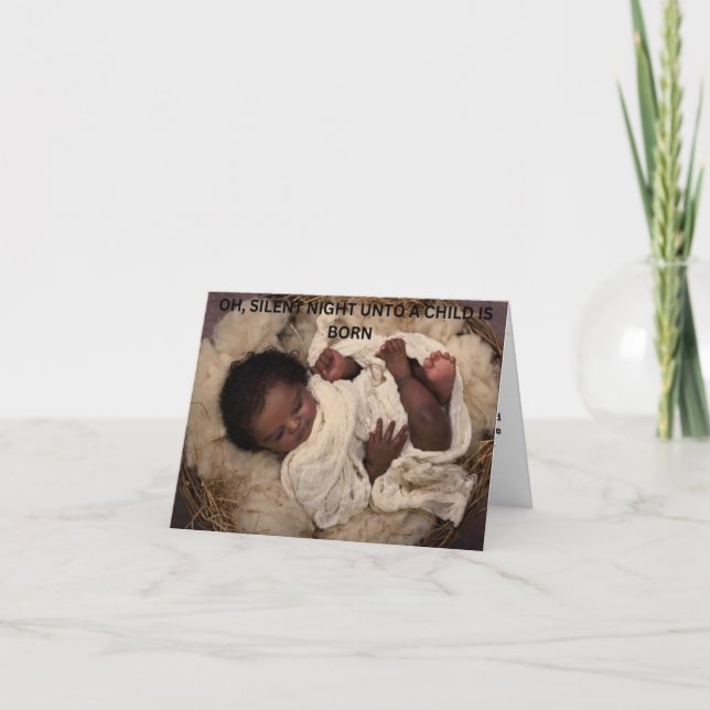 Carte de remerciements pliée (Devant)