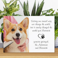 Poème Vétérinaire Personnalisé Vet Dog Animaux de