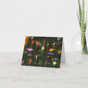 Carte De Remerciements Poissons magiques, points d'infini par après Paul 