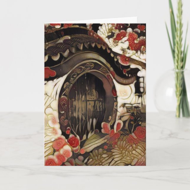 Carte De Remerciements Porte (Devant)