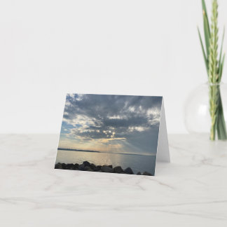 Carte De Remerciements Potowomut Beach Rhode