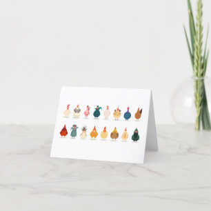 Carte De Remerciements Poulet mou
