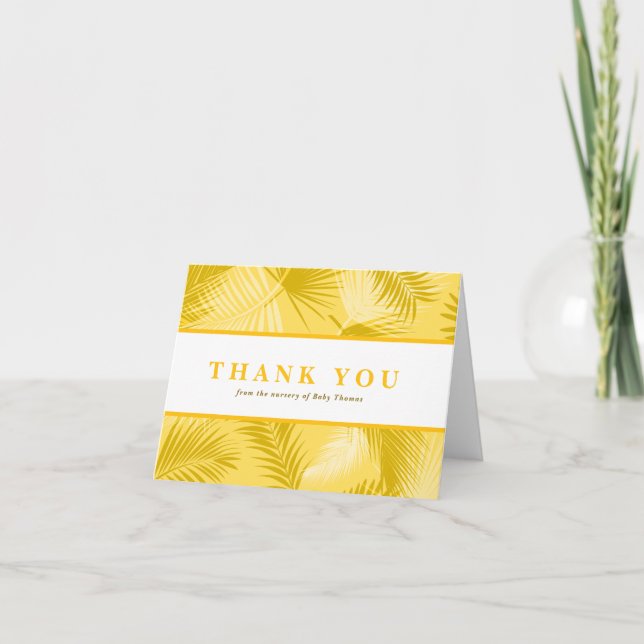 Carte de remerciements Pour Baby shower (Devant)