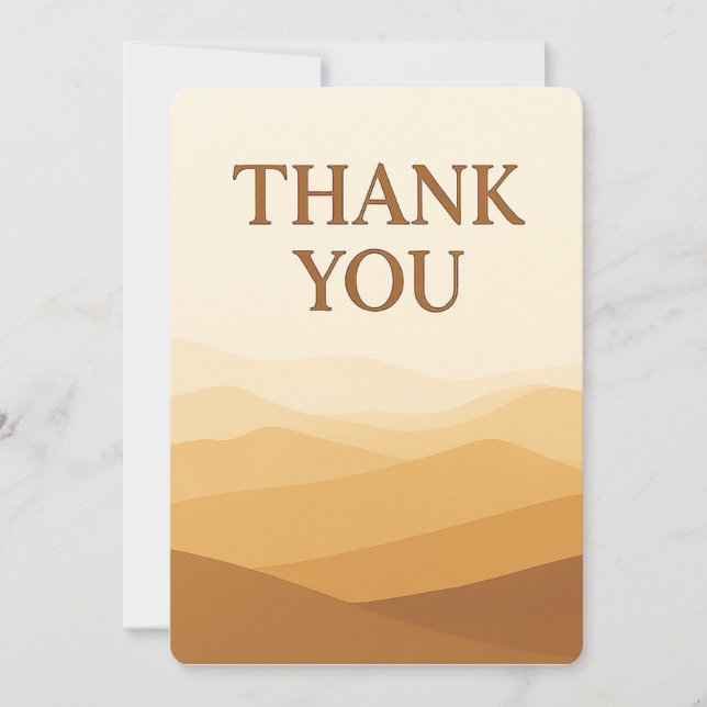 Carte De Remerciements Pour Boutique Marques & Vendeurs artisanaux (Devant)