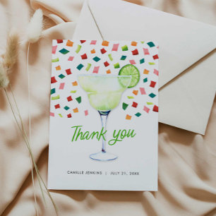 Carte de Remerciements pour une Fête de Fiançaille