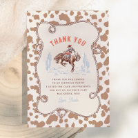 Premier Rodéo Cowboy Anniversaire 1 an