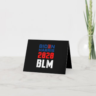 Carte De Remerciements Président Joe Biden Kamala Harris Democratic Black