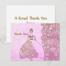 Princesse Rose et Or Anniversaire Conte de Fée