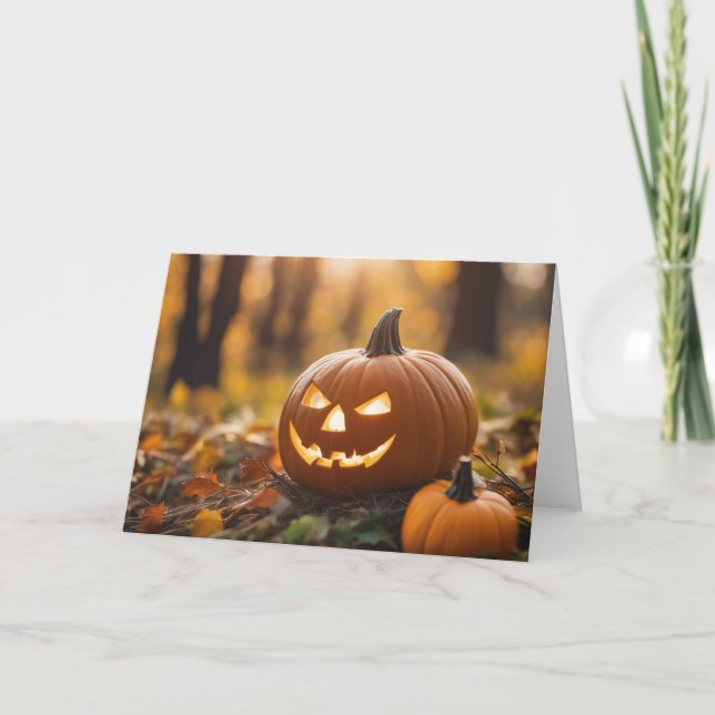 Carte De Remerciements Pumpkin (Devant)