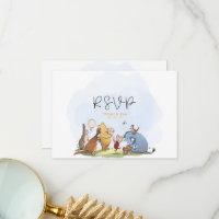 QR Code Pooh Bear Show RSVP