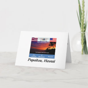 Carte De Remerciements qsl 961 replié