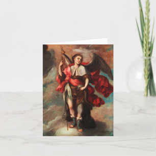 Carte De Remerciements Raphael Archangel par Fray Miguel de Herrera
