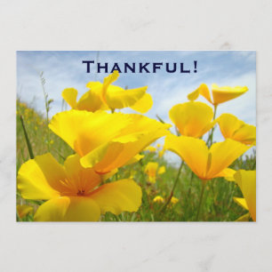 Carte De Remerciements Reconnaissant ! La coutume d'invitations offre le