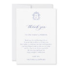 Regency Blue Crest table de mariage