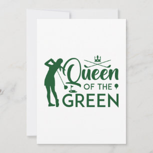 Carte De Remerciements Reine Du Vert