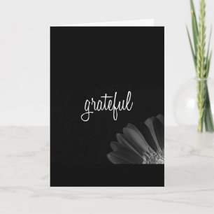 CARTE DE REMERCIEMENTS ****REMERCIÉ**** POUR "VOUS"