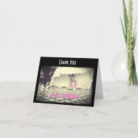 Remerciement de Couple de Mariés au Diner Rétro