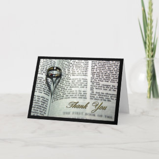 Carte De Remerciements Remerciement de mariage