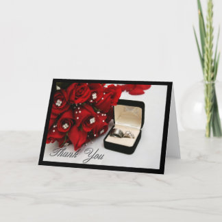 Carte De Remerciements remerciement de mariage