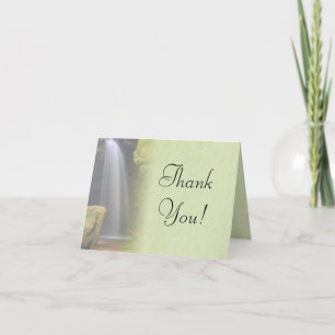 Carte De Remerciements Remerciement de mariage Cascade