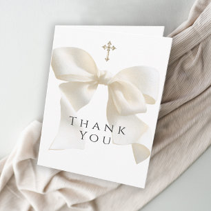 Carte De Remerciements Remerciement neutre pour la première communion d'u