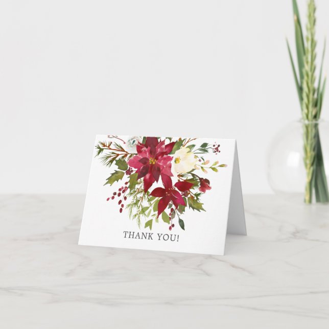 Carte De Remerciements Remerciement pour Baby Shower de Fiançailles au Po (Devant)