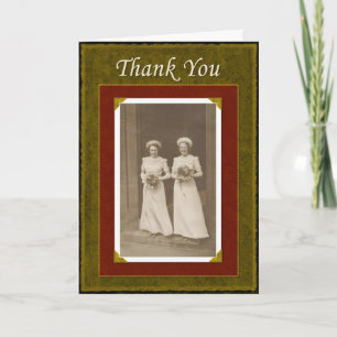 Carte De Remerciements Remerciements de la fête de mariage - DRÔLE