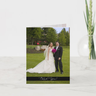 Carte De Remerciements Remerciements de Mariage