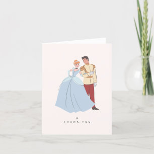 Carte De Remerciements Remerciements de mariage de la princesse Disney Ci